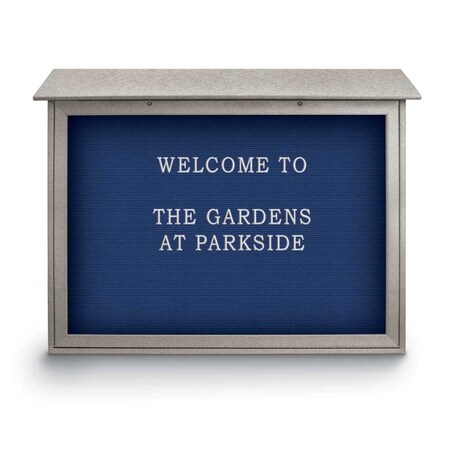 United Visual Products Indoor Enclosed Combo Board, 48"x36", White Frame/Black Porc & Keylime UVCB4836W-BLKPORC-KEYLIME